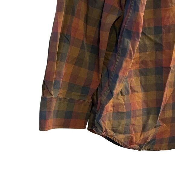 Orvis Men's Plaid Long Sleeve Button Down Shirt Size L Multicolor - Picture 5 of 12